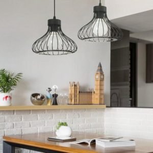 industrial style chandelier