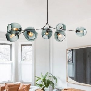 modern chandeliers for high ceilings